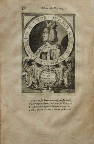 Mezeray - La regina Maria tratta da *Histoire de F