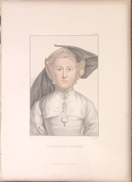Portrait of Unknown Lady by Hans Holbein 1812.

Th