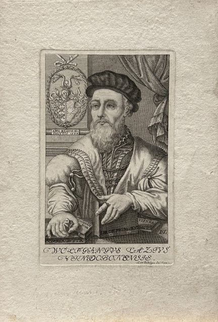Johann Christoph Winkler - Engraving of Wolfgang L