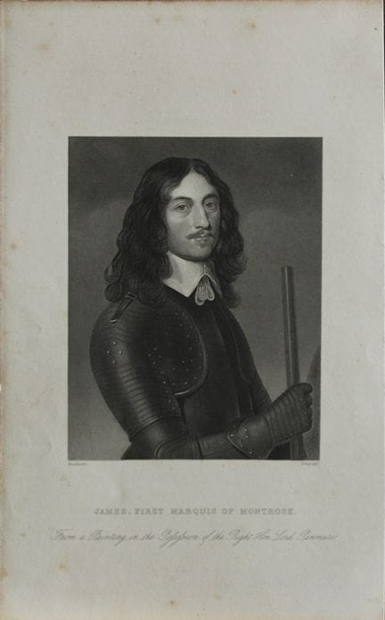 Marquess Of Montrose - Engraved by JC Armytage c18