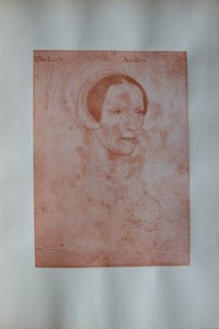 Hans Holbein - Lady Audley 1877.

This print is fr
