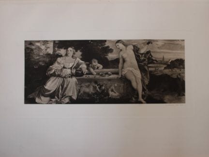 Titian - Sacred and Profane Love 1903.

This large