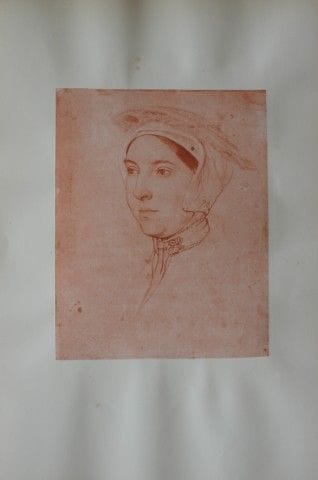 Hans Holbein - Unknown courtier 1877.

This print 