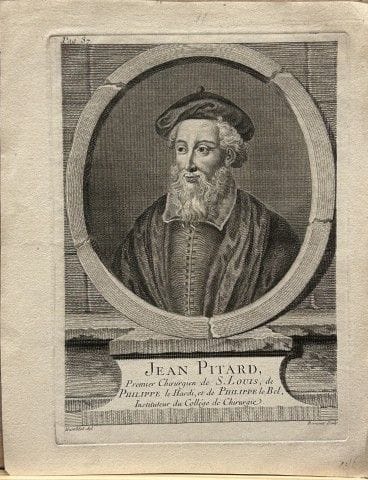 Antoine Humblot - Jean Pitard engraved by Simon Ra
