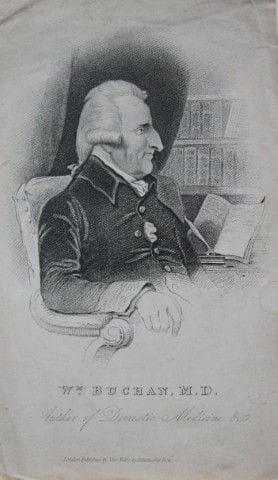 Engraving of Willam Buchan MD 1803.

This portrait