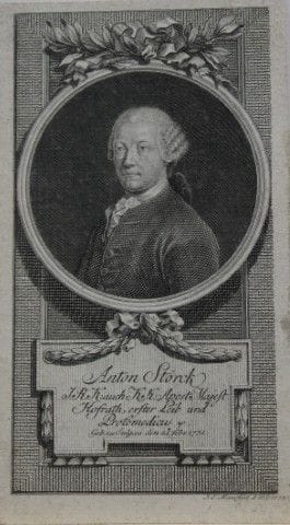 Johann E Mansfield - Engraving of Anton Freiherr v