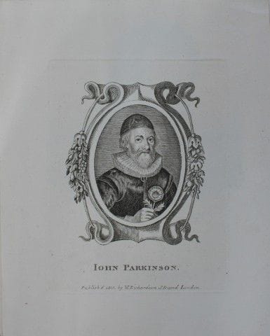 Engraving of John Parkinson 1810.

This engraving 