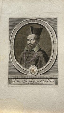 Jacques Lubin da G. Edelinck - Incisione di Nicola