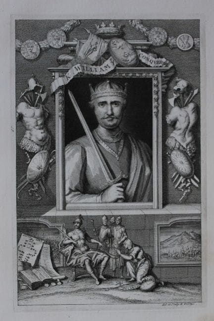 George Vertue - Rare folio engraving of William th