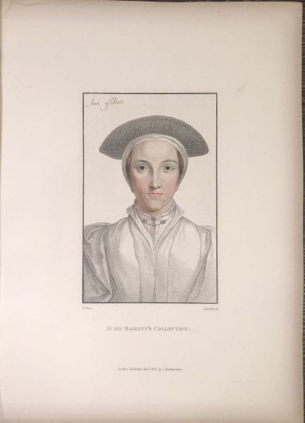 Portrait of Queen Anne of Cleve by Hans Holbein 18