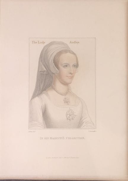 Portrait of Elizabeth, Lady Audley by Hans Holbein
