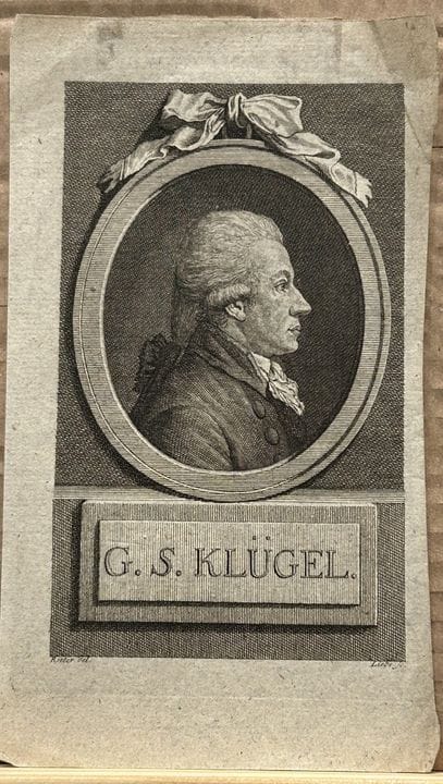 Rieter - 19th century engraving by Liebe depicting