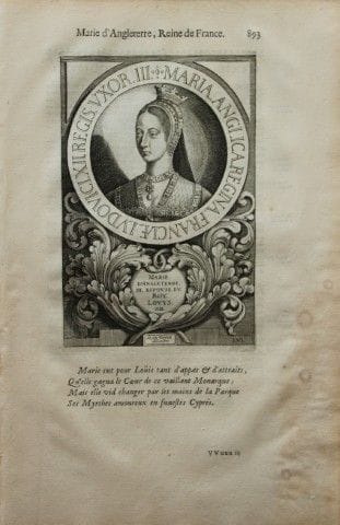 Mezeray - La regina Maria tratta da *Histoire de F