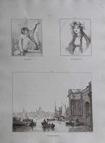 William Owen, George Romney & George Vincent - Etc