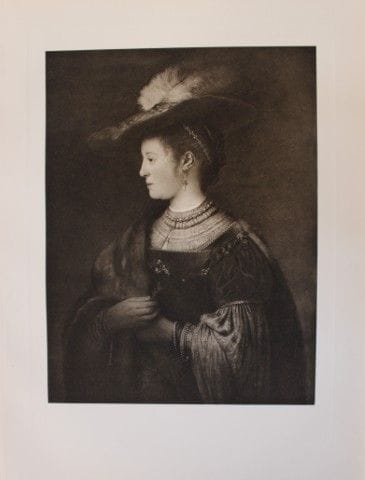 Rembrandt van Rijn - Portrait of Saskia van Uylenb