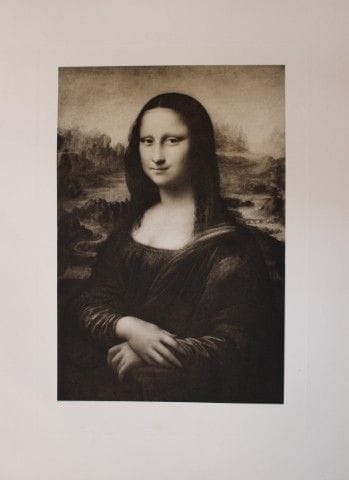 Leonardo de Vinci - Mona Lisa 1903.

This large ph
