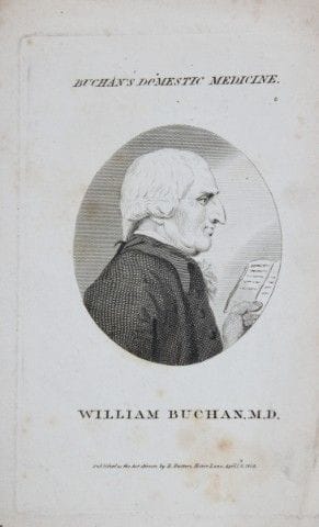 Engraving of Willam Buchan MD 1805.

This portrait