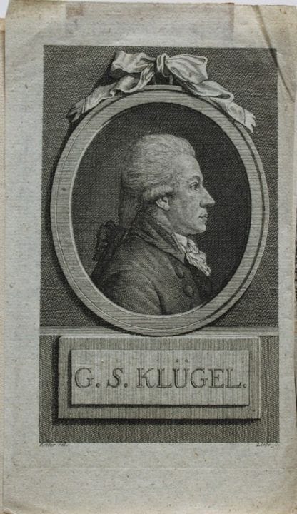 Gottlob Liebe da J. Rietel - Incisione di Georg Si