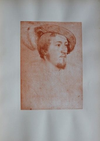 Hans Holbein - Unknown courtier 1877.

This print 