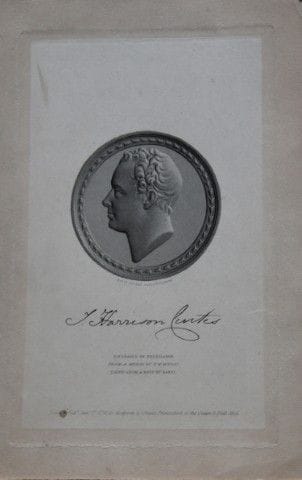 Alfred R Freebairn - Engraving of John Harrison Cu