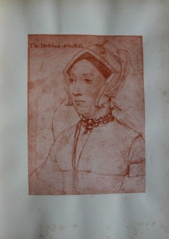 Hans Holbein - Catherine, Duchess of Suffolk 1877.