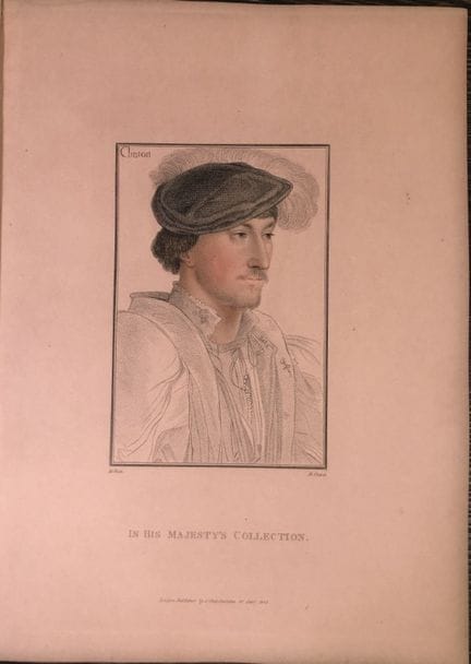 Portrait of Edward, Lord Clinton by Hans Holbein 1