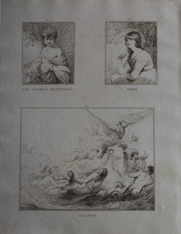 Sir Joshua Reynolds, MA Shee & William Hilton - Et