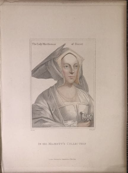 Portrait of Frances, Marchioness of Dorset by Hans