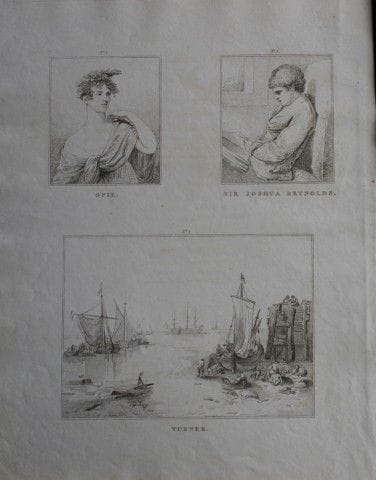 John Opie, Sir Joshua Reynolds and JMW Turner  - E