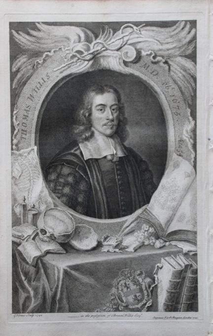 Jacobus Houbraken - Rare engraving of Thomas Willi