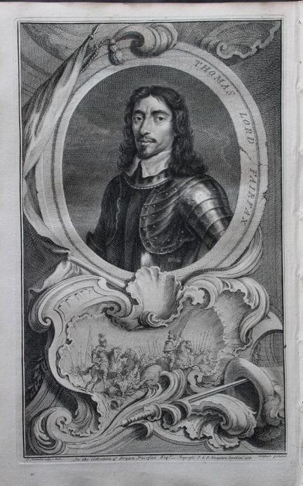 Jacobus Houbraken - Rare engraving of Thomas, Lord