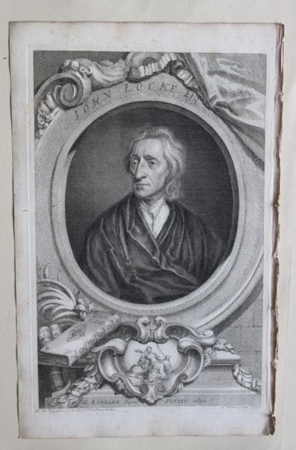 Jacobus Houbraken - Rare engraving of George Morle