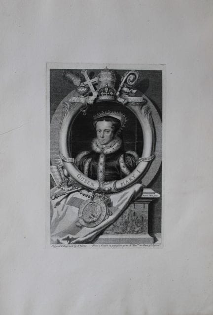 George Vertue - Rara incisione in formato folio de