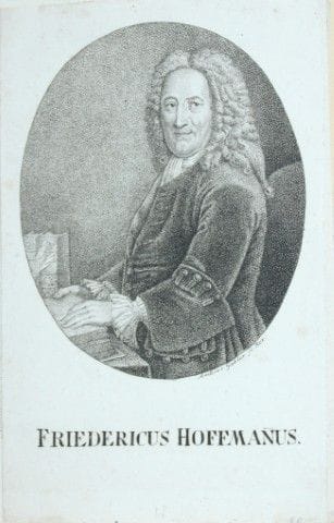 Engraving of Friedrich Hoffmann by Ambrosius Gable