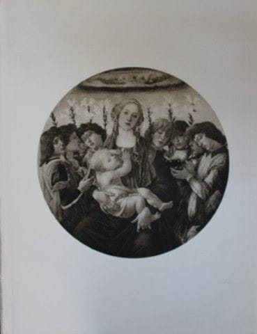 S Botticelli - Madonna con Bambino e angeli, 1903.