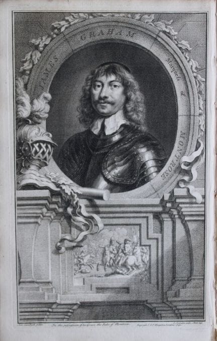 Jacobus Houbraken - Rare engraving of Marquess of 