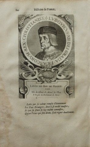 Mezeray - Luigi XII tratto da *Histoire de France*