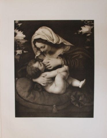 Andrea Solario - Madonna with the Green Cushion 19