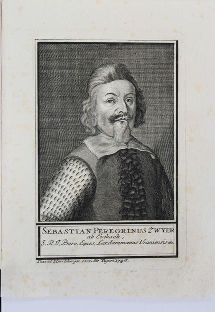 David Herrliberger - Sebastian Peregrin Zwyer 1748