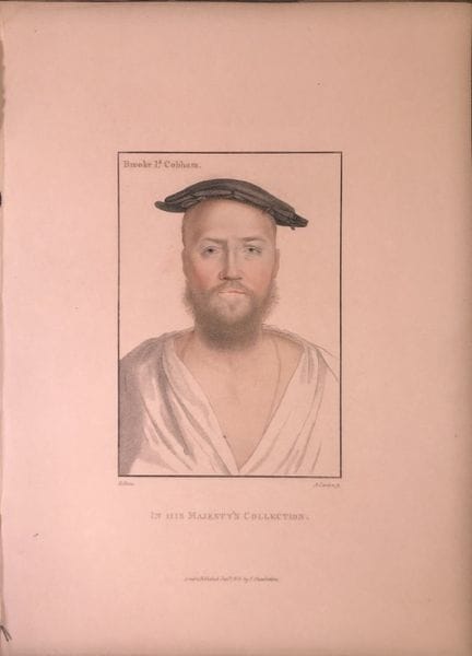 Portrait of George, Lord Cobham by Hans Holbein 18