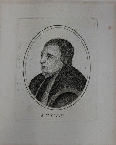 Engraving of William Tylly engraved by Bernard Bar