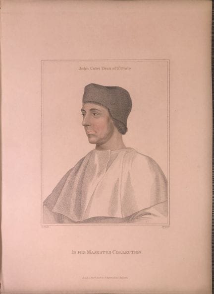 Portrait of  John Colet, Dean of St Paul's by Hans