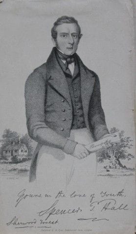 T Bailey - Spencer T Hall engraved by John Romney 