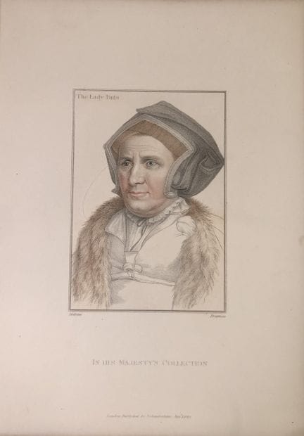 Portrait of Margaret, Lady Butts by Hans Holbein 1