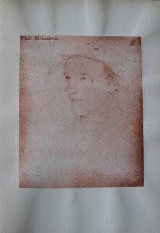 Hans Holbein - Philip Melancthon 1877.

This print
