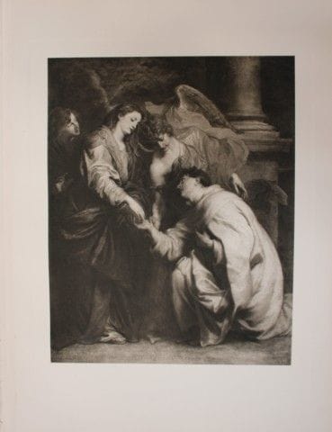 Sir Anthony van Dyck - Il beato Ermano Giuseppe, 1
