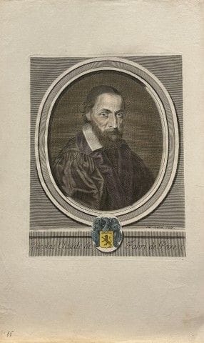 Jacques Lubin - Incisione raffigurante Nicolas-Cla