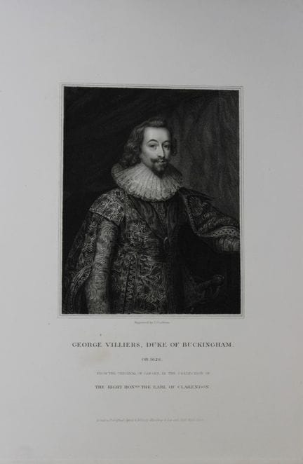 J Cochran - Engraving of George Villiers, Duke of 