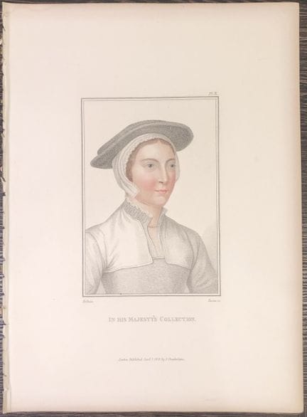 Portrait of Unknown Lady by Hans Holbein 1812.

Th