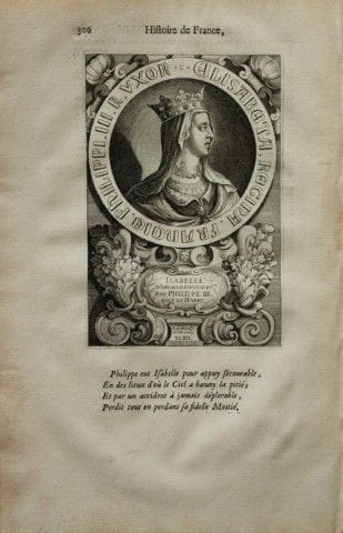 Mezeray - La regina Elisabetta tratta da *Histoire